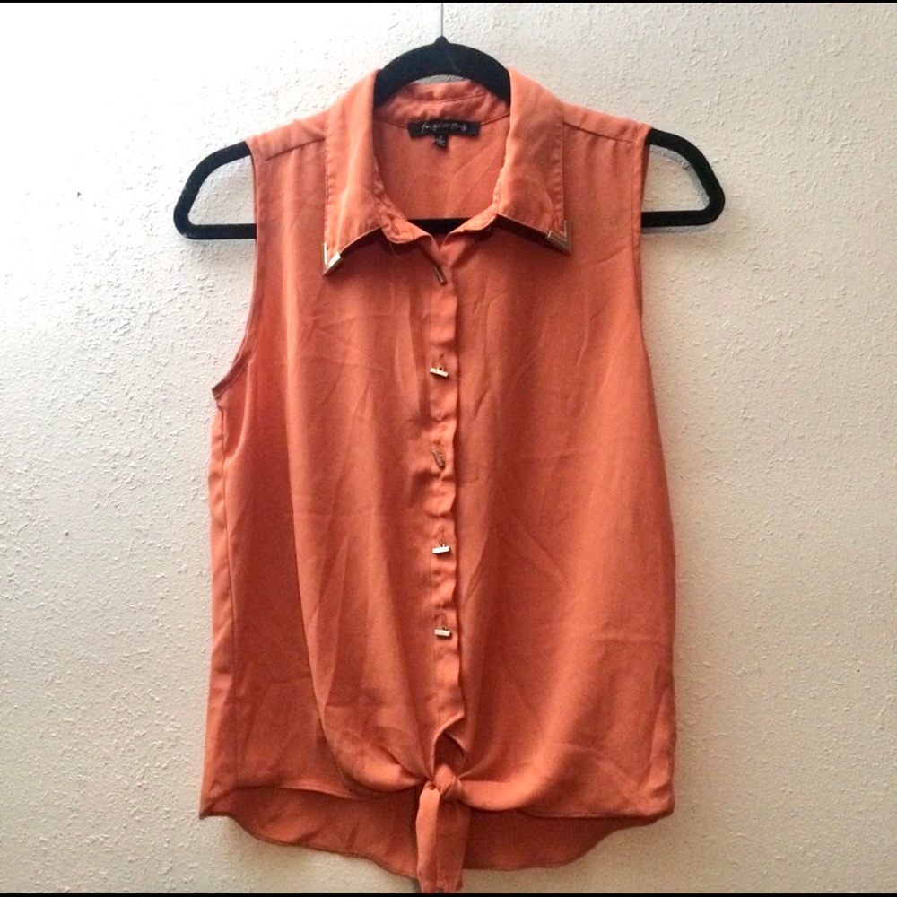 Foreign Exchange Sleeveless Blouse